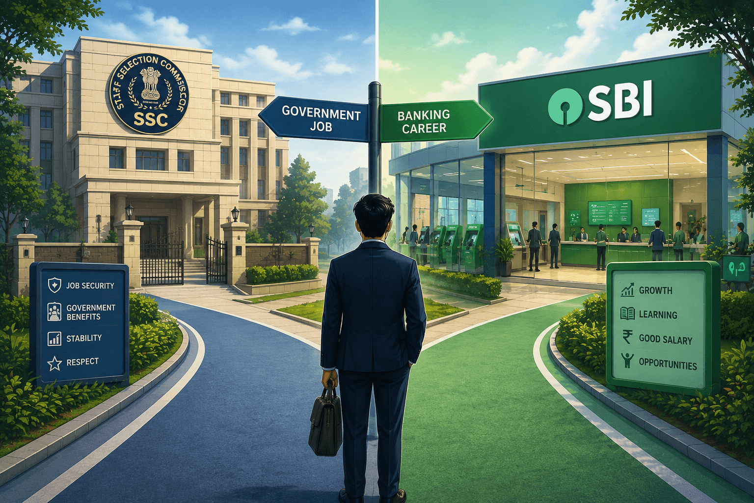 SSC CGL vs SBI PO: Which is the Better Career Path in 2026?