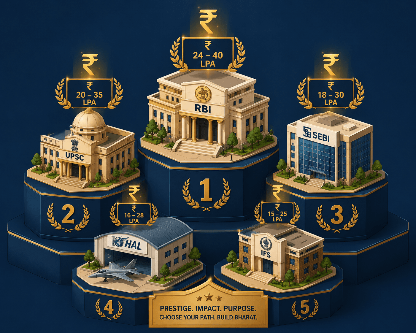 Top 5 Highest Paying Government Jobs in India (2026 Updated)
