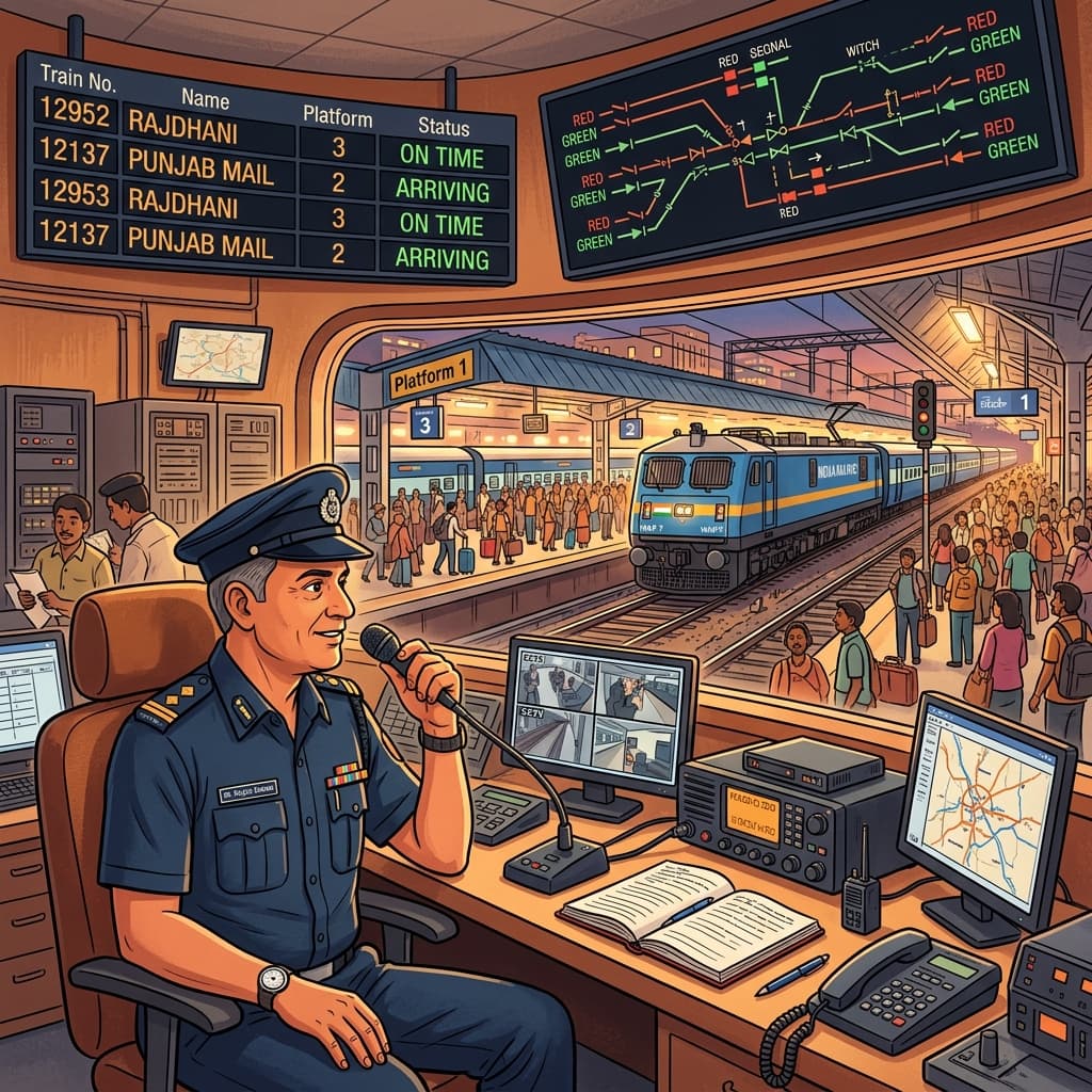 A Day in the Life of a Railway Station Master
