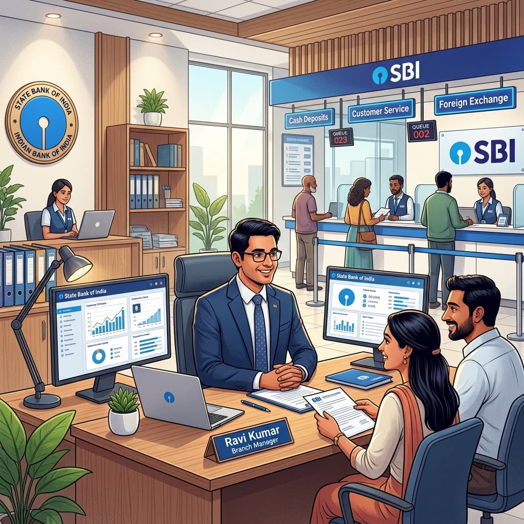A Day in the Life of an SBI PO — From Trainee to Branch Manager